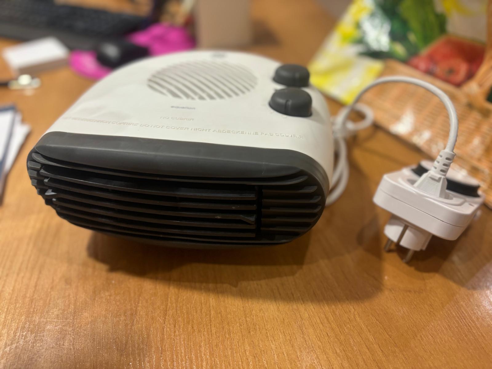 ENTREGA DE CALEFACTOR ELECTRICO.