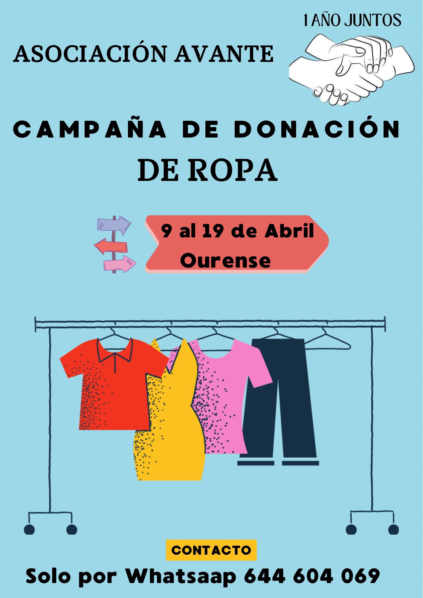 CAMPAÑA DE DONACIÓN DE ROPA