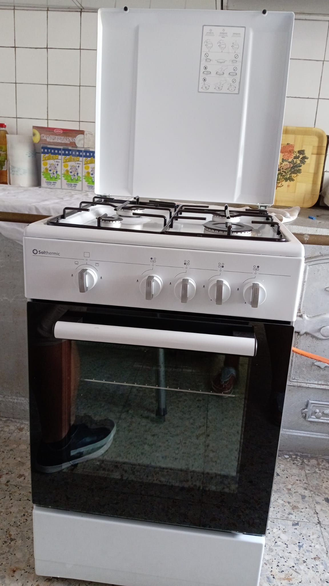 Cocina de gas