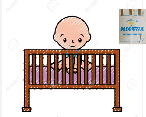 Donación de cuna para bebe.