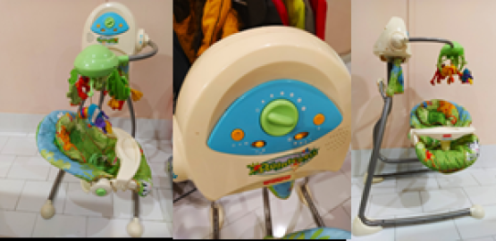 Entrega de mecedora para bebe 